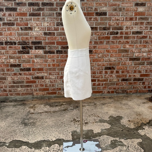 Zara white mini skirt / L / Excellent condition - Picture 8 of 11